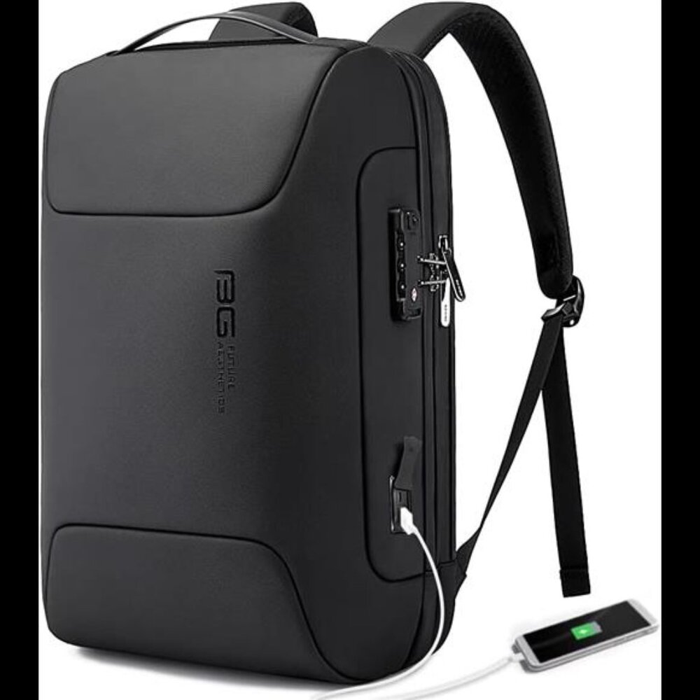 Anti Theft Business Backpack Fits 15.6 Inch Laptop,Smart Work Backpack with USB
